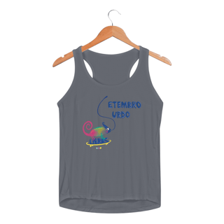 Nome do produtoRegata fem esportiva Klaus - camaleão surdo - Setembro Surdo 