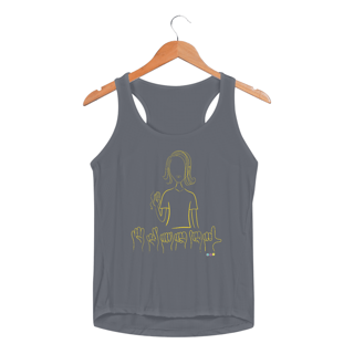 Nome do produtoRegata fem esportiva Brasil (sinal em Libras) amarelo