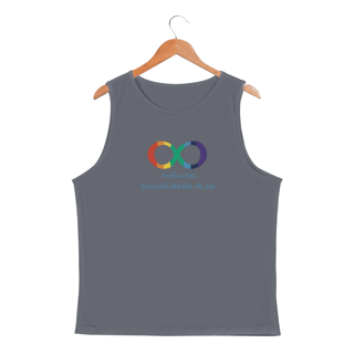 Nome do produtoRegata masc esportiva TEA - infinitas possibilidades