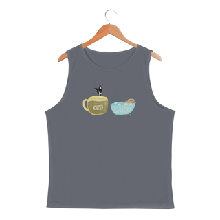 Nome do produtoRegata masc esportiva Café e Chico - banho e café 