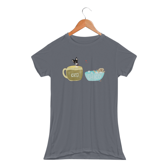 Baby look esportiva Café e Chico - banho e café