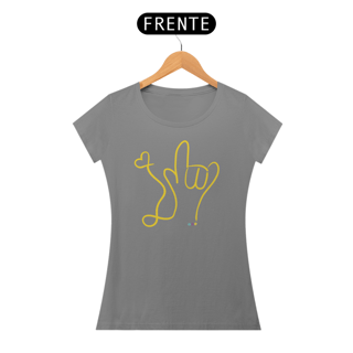 Nome do produtoBaby look I love (amarelo) ALS/Libras