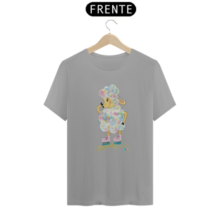 Nome do produtoCamiseta algodão Raibow - ovelha colorida (sem frase)