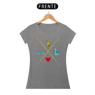 Nome do produtoBaby look Setas - love skate e patins (ASL/ Libras)