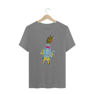 Nome do produtoCamiseta plus size  Giraloka mochileira 
