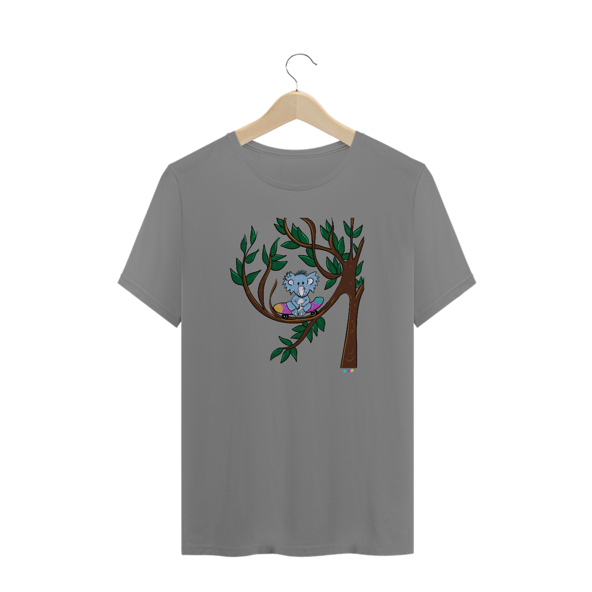 Nome do produto: Camiseta plus size Theo (skate na árvore) 
