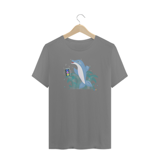 Nome do produtoCamiseta plus size Dodo - golfinho dançante 