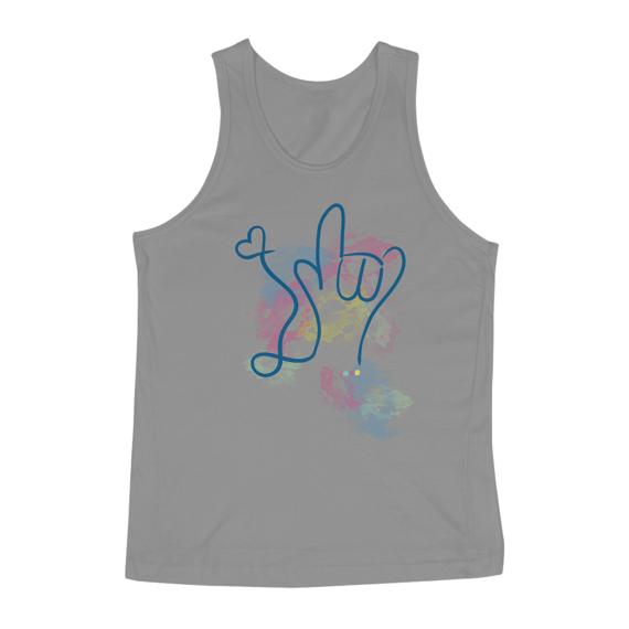 I love (aquarela) ASL/ Libras