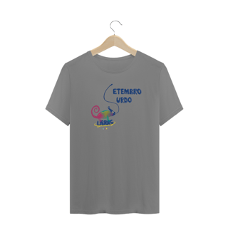 Nome do produtoCamiseta plus size Klaus - camaleão surdo - Setembro Surdo 