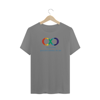 Nome do produtoCamiseta plus size TEA - infinitas possibilidades de ser 