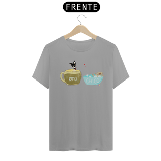 Nome do produtoCamiseta Café e Chico - banho e café