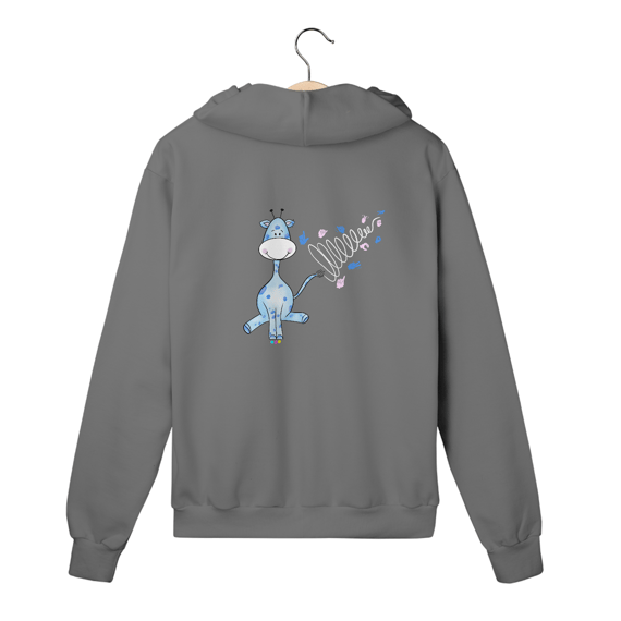 Moletom c/ zíper Girazul (linha branca)
