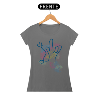 Nome do produtoBaby look estonada I love (aquarela) ASL/ Libras 