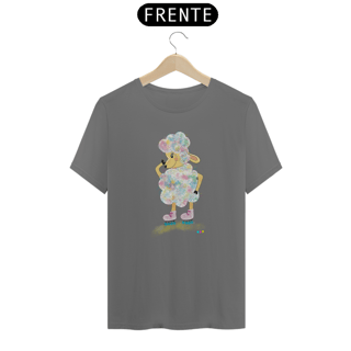 Nome do produtoCamiseta estonada Raibow - ovelha colorida (sem frase)