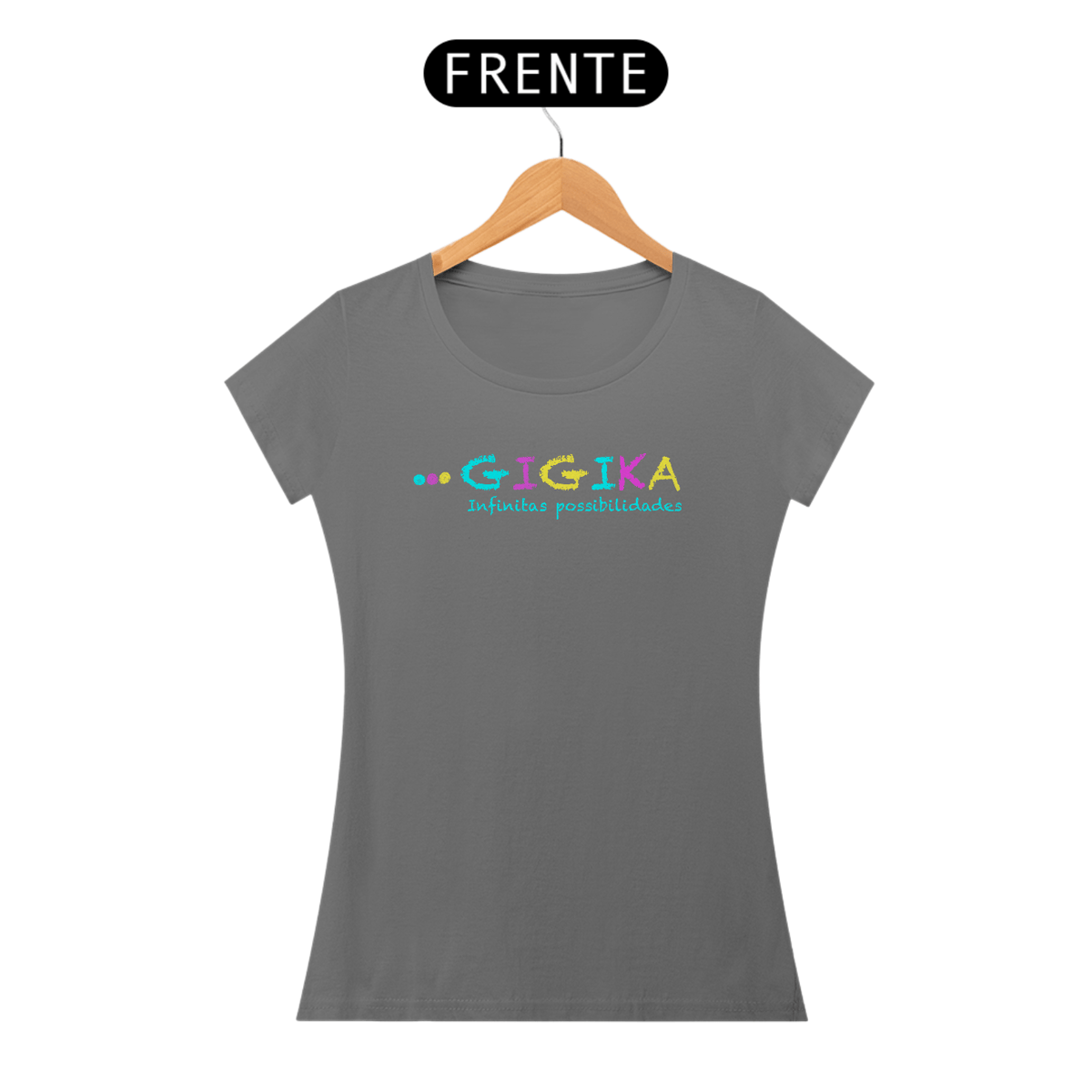 Nome do produto: Baby look estonada ... Gigika