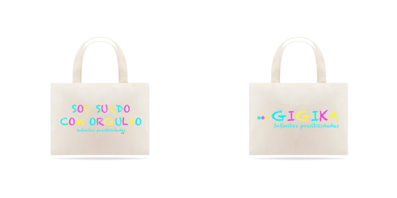 Ecobag Sou Surdo com orgulho