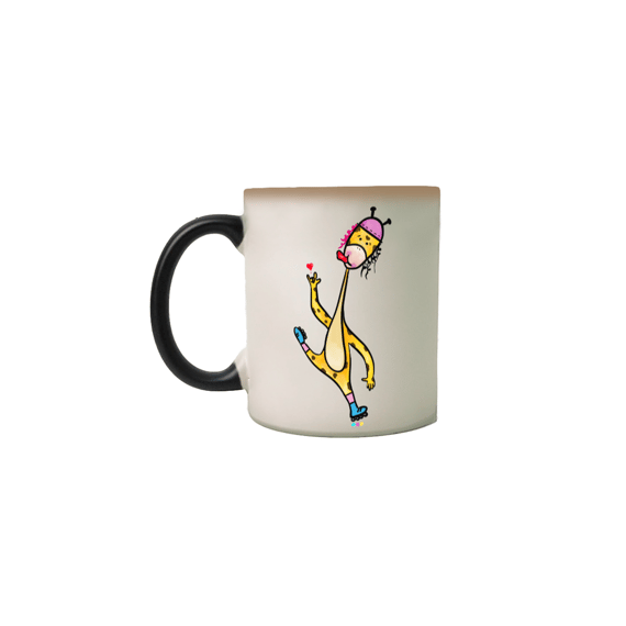 Caneca mágica Giraloka