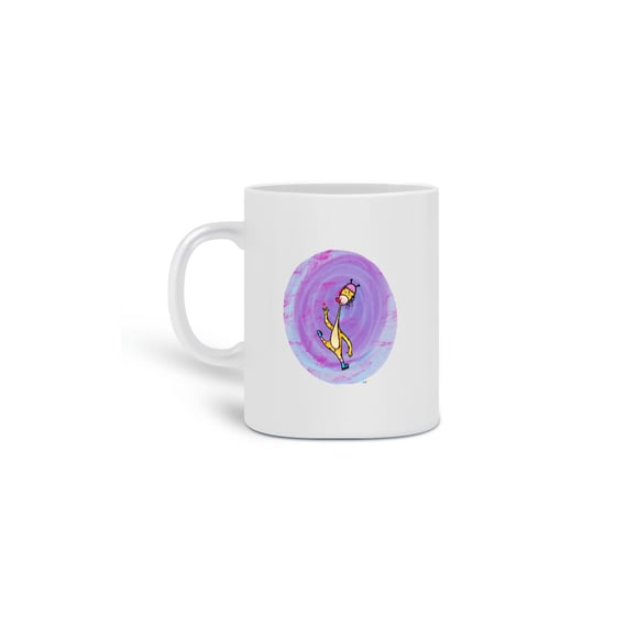 Caneca Giraloka (com fundo)