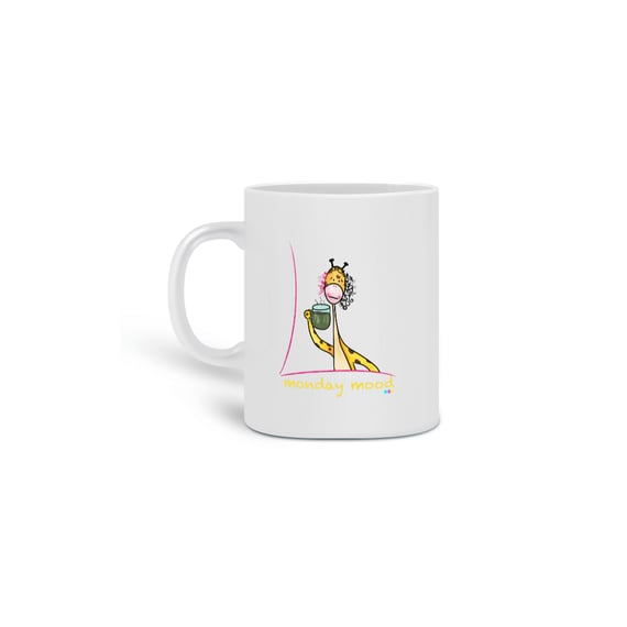 Caneca Giraloka (monday mood)