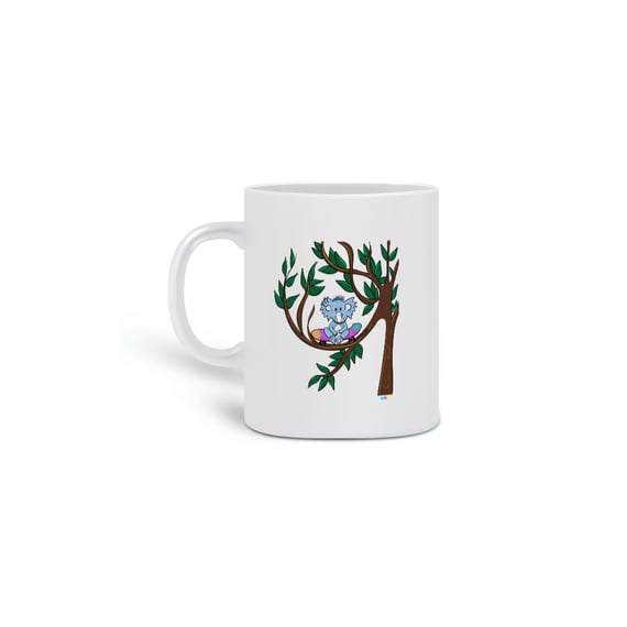 Caneca Theo (skate na árvore)