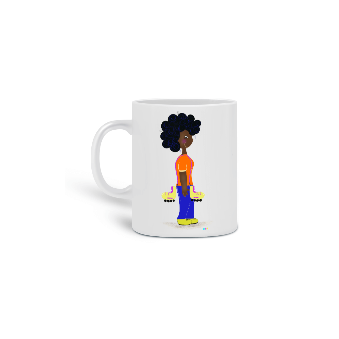 Nome do produto: Caneca Sophia (I love you ASL/ Libras) 