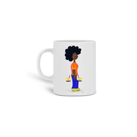 Caneca Sophia (I love you ASL/ Libras) 