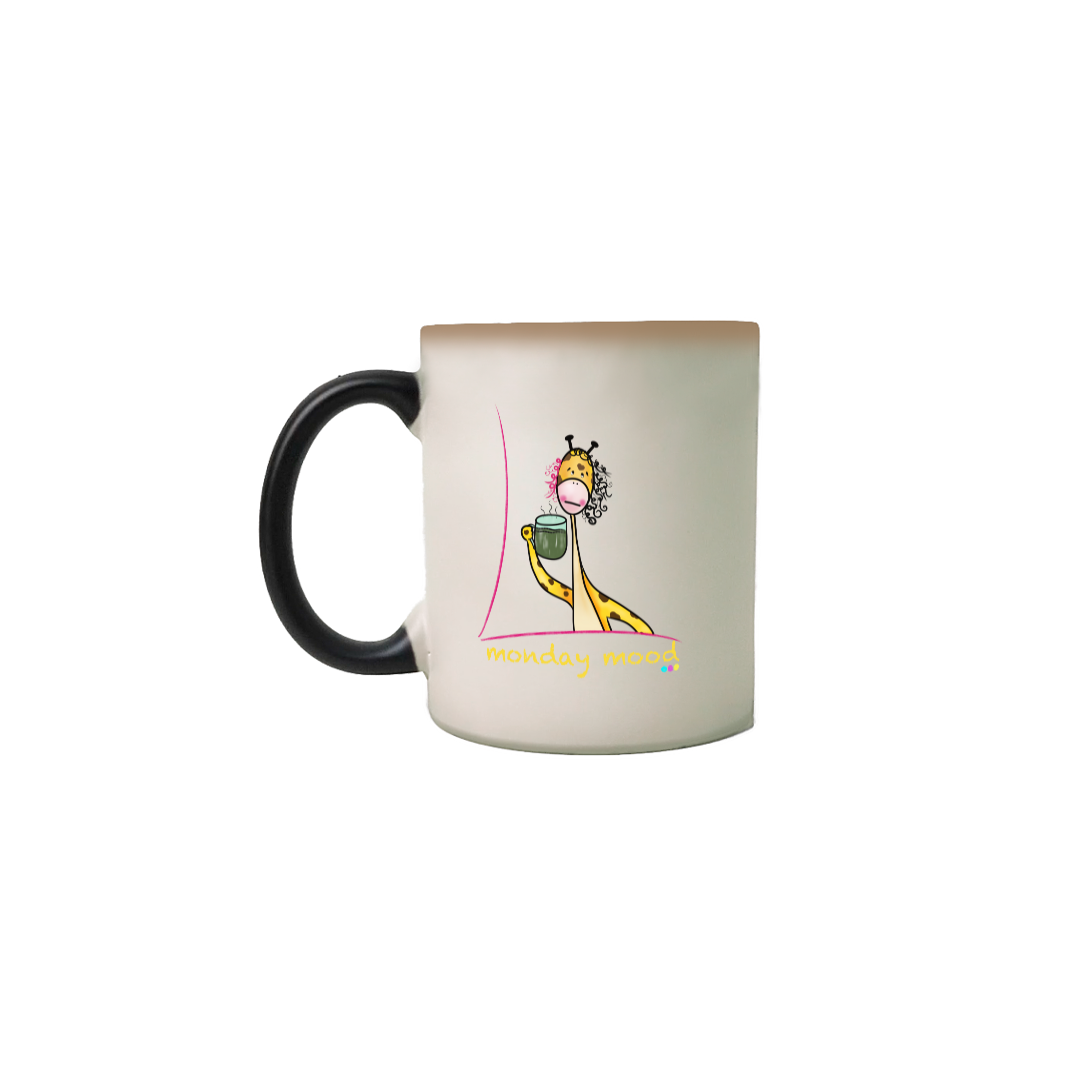 Nome do produto: Caneca mágica Giraloka (monday mood)