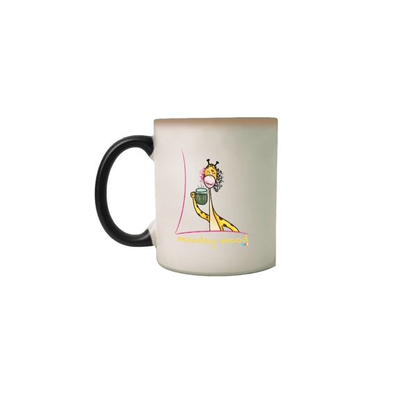 Caneca mágica Giraloka (monday mood)
