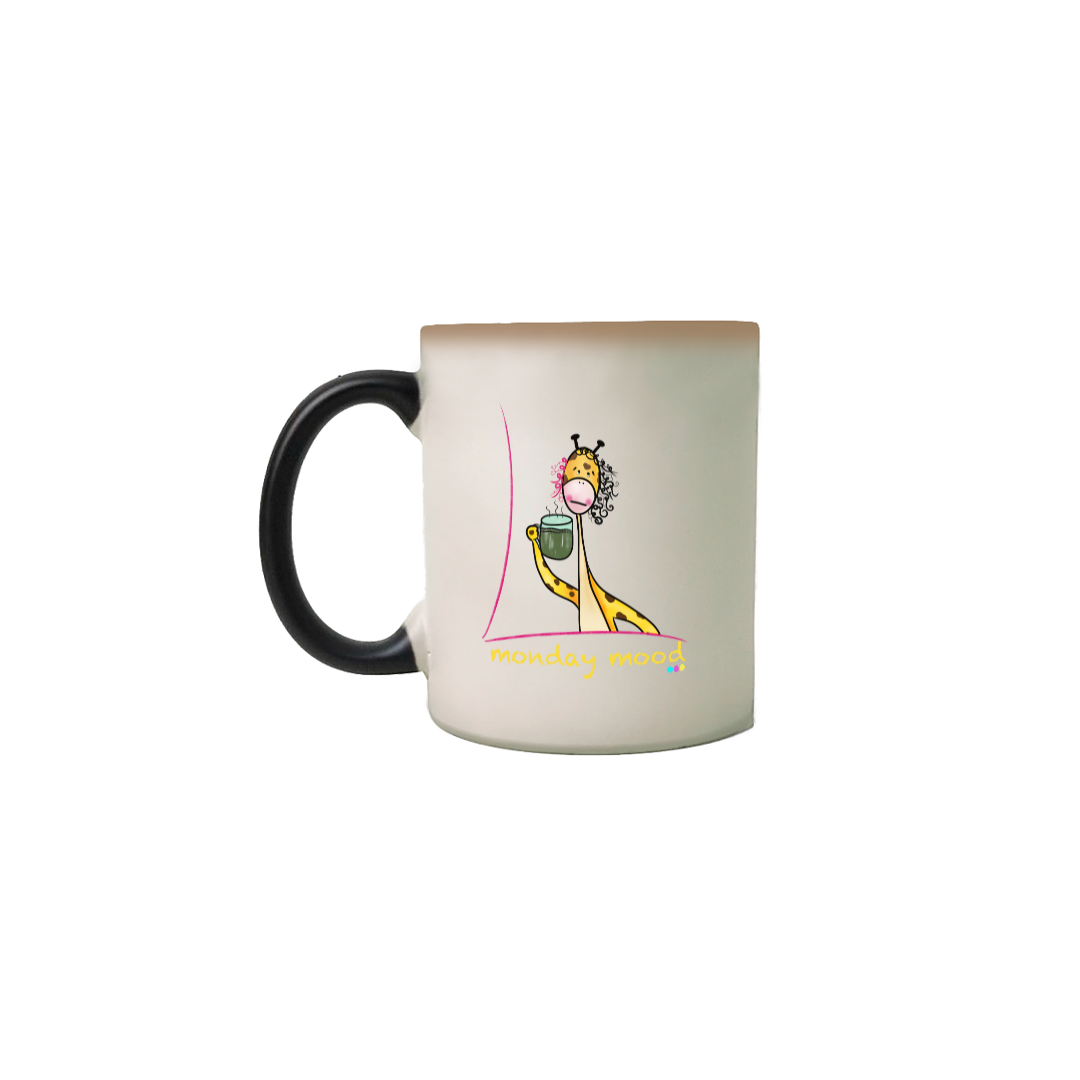 Nome do produto: Caneca mágica Giraloka (monday mood)