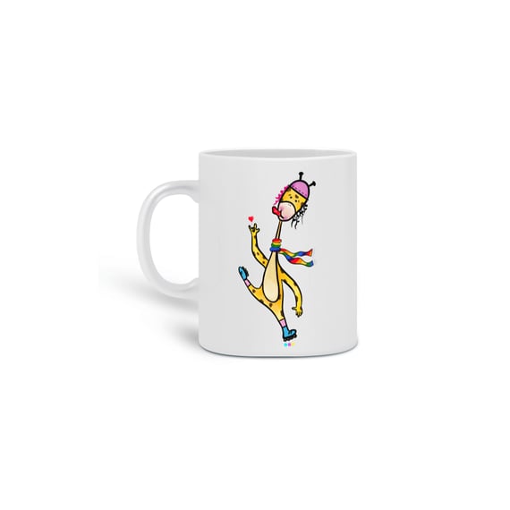 Caneca Giraloka (cachecol)