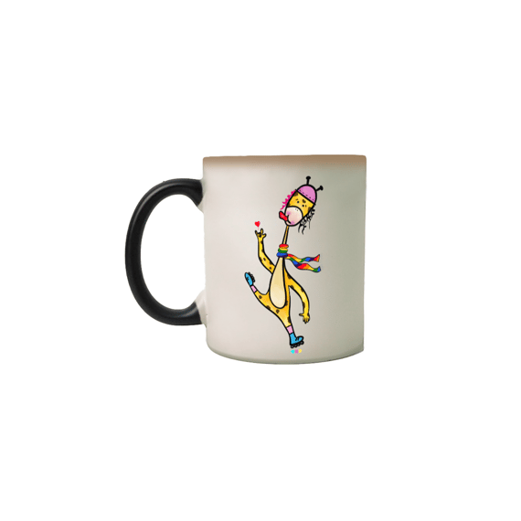 Caneca mágica Giraloka (cachecol)