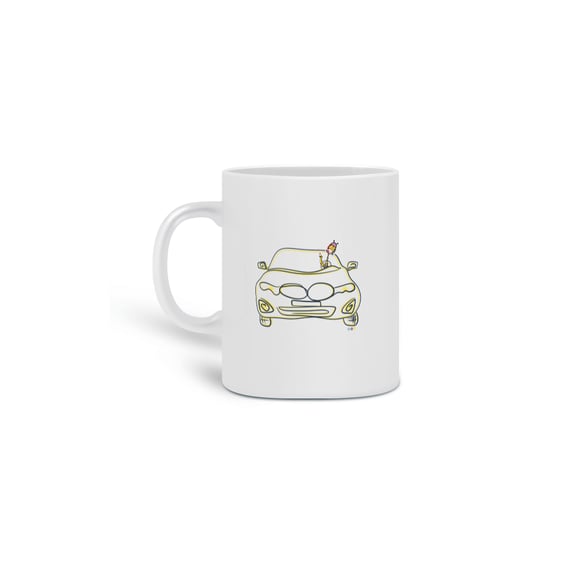 Caneca Giraloka (carro)