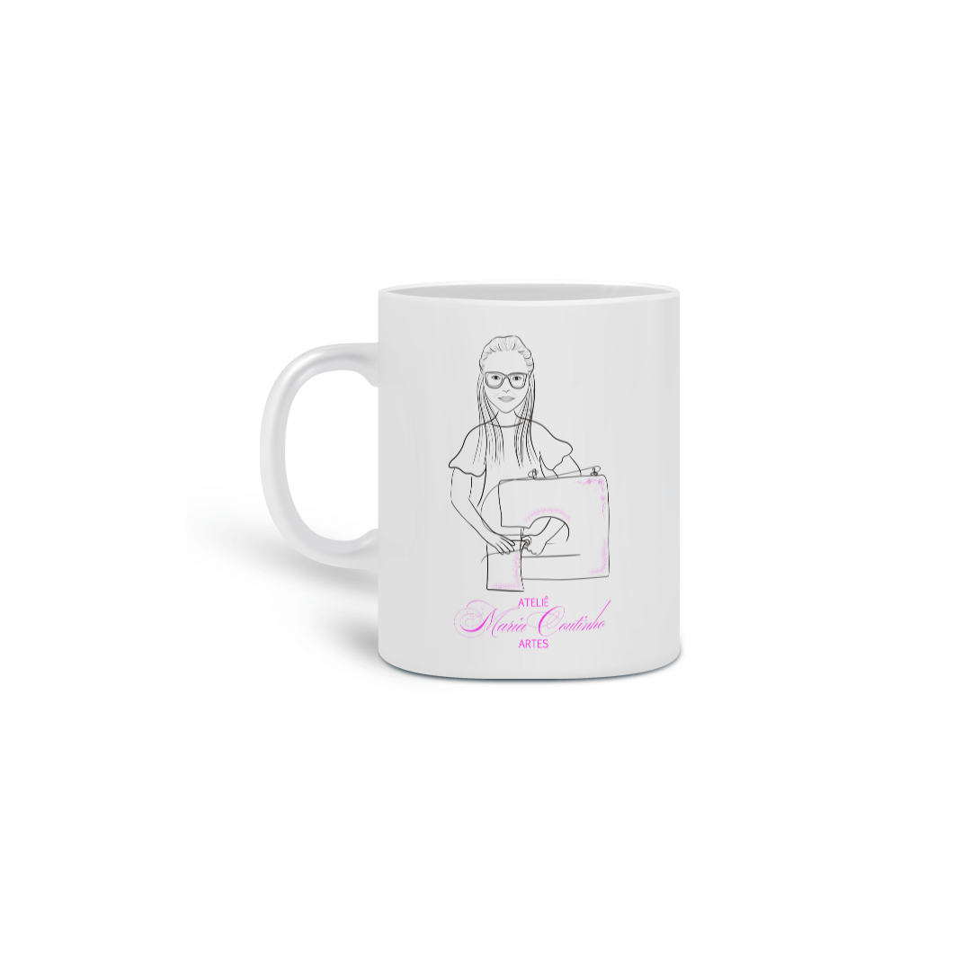 Nome do produto: Caneca Maria Coutinho Artes