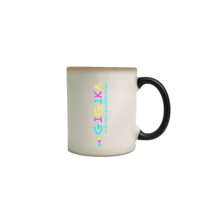 Nome do produtoCaneca mágica Dodo - golfinho dançante - com frase