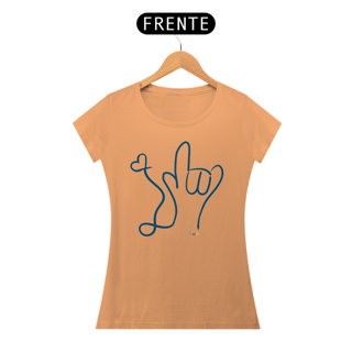 Nome do produtoBaby look estonada I love (azul) ALS/Libras 