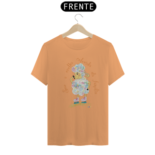 Nome do produtoCamiseta estonada Raibow - ovelha colorida - com frase