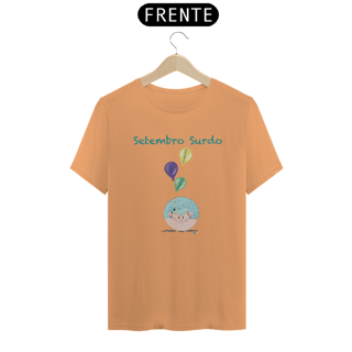 Nome do produtoCamiseta estonada George - porco-espinho surdo - Setembro Surdo 