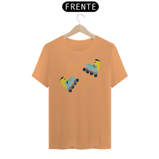Nome do produtoCamiseta estonada Patins (cadarço coração)