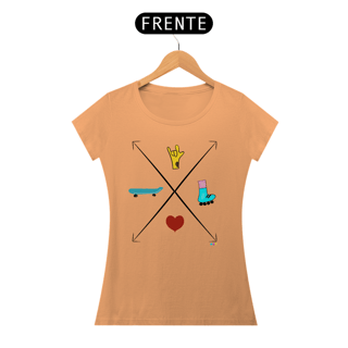 Nome do produtoBaby look estonada Setas - love skate e patins (ASL/ Libras)