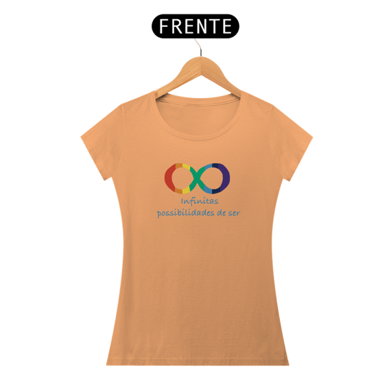 Baby look estonada TEA - infinitas possibilidades de ser