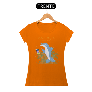 Nome do produtoBaby look Dodo - golfinho dançante - com frase