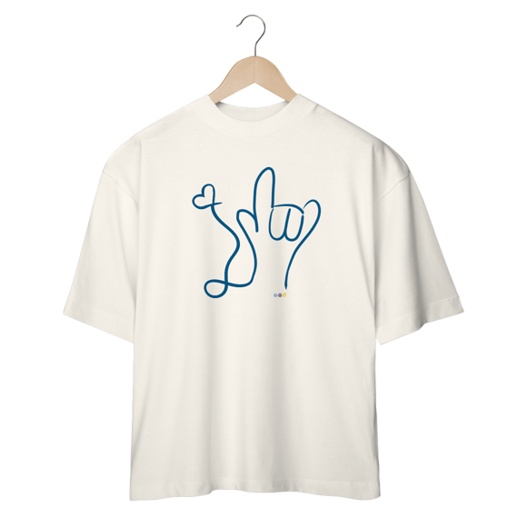 i love (azul) ALS/Libras (sport dry UV)