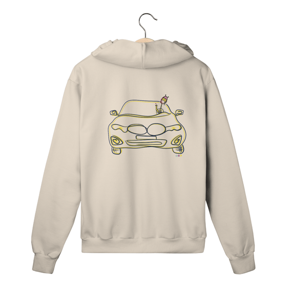 Moletom c/ zíper Giraloka (carro)
