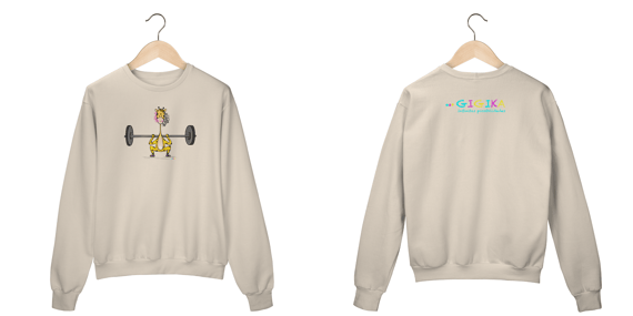 Moletom fechado Giraloka com barra