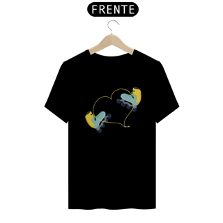 Nome do produtoCamiseta  Patins (cadarço coração)