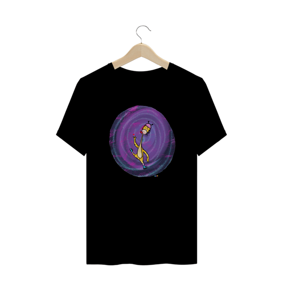 Camiseta plus size Giraloka (com fundo)                                                                                                            Plus size