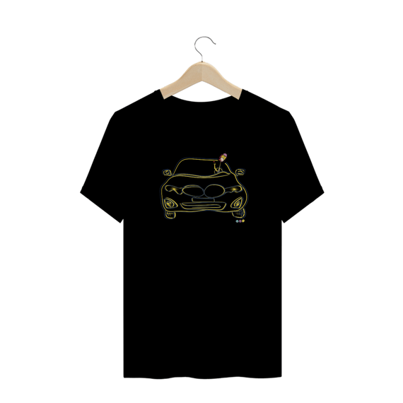Camiseta plus size Giraloka (carro) 