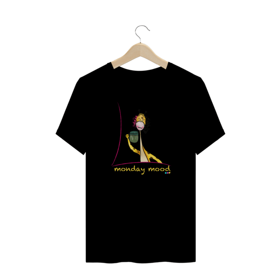 Camiseta plus size Giraloka (monday mood) 