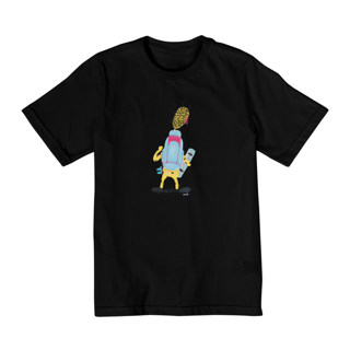 Nome do produtoCamiseta infantil Giraloka mochileira