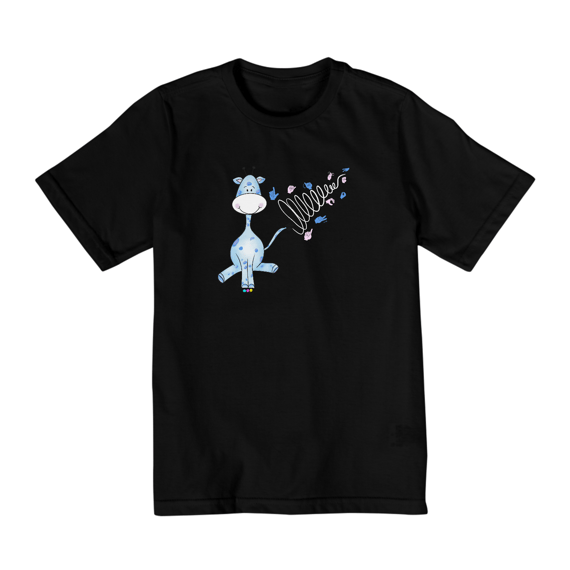 Camiseta infantil Girazul (linha branca) 